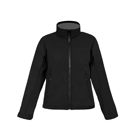 Kurtka Damska Slim Softshell Wodoszczelna E7821 - Black