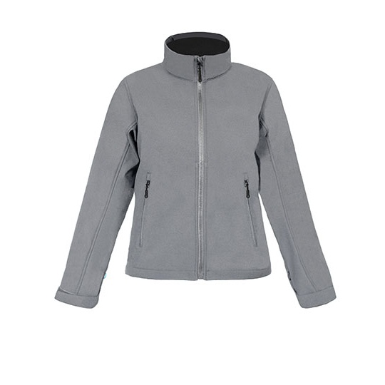 Kurtka Damska Slim Softshell Wodoszczelna E7821 - Steel Grey (Solid)