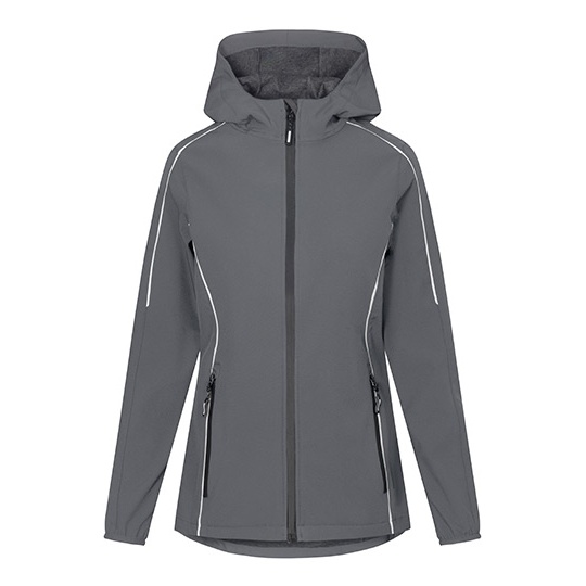 Kurtka Lekka Softshell Wodoodporna Oddychajaca E7835 - Steel Gray