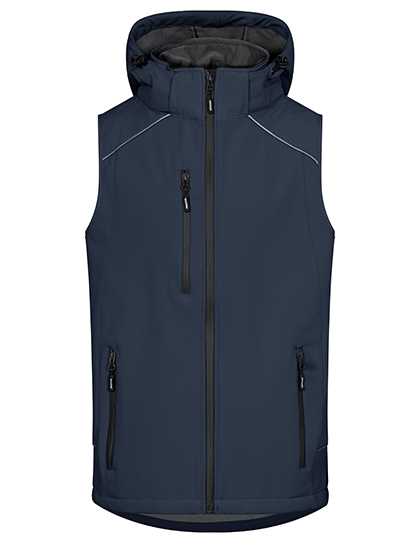Męska kamizelka softshell E7840 - Navy
