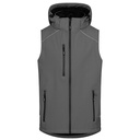Kamizelka Męska Softshell Wodoodporna E7840 - Steel Gray