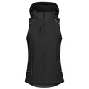 Kamizelka Damska Softshell Wiatroszczelna E7845 - Black