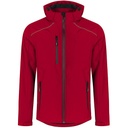 Kurtka Męska Softshell Wodoszczelna Oddychająca E7850 - Fire Red