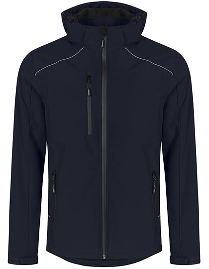 Kurtka Męska Softshell Wodoszczelna Oddychająca E7850 - Navy
