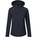 Kurtka Softshell Damska Slim Wodoszczelna Oddychająca E7855 - Navy