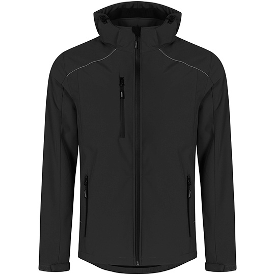 Kurtka Męska Softshell Wodoszczelna E7860 - Black