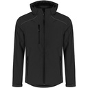Kurtka Męska Softshell Wodoszczelna E7860 - Black