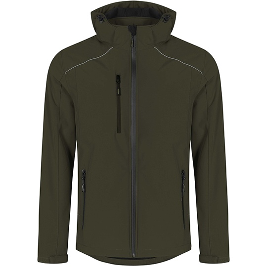 Kurtka Męska Softshell Wodoszczelna E7860 - Khaki