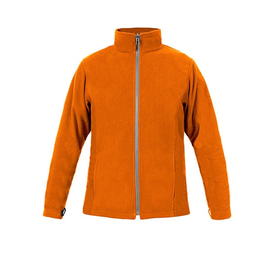 Męska kurtka polarowa klasyczna E7910 - Orange