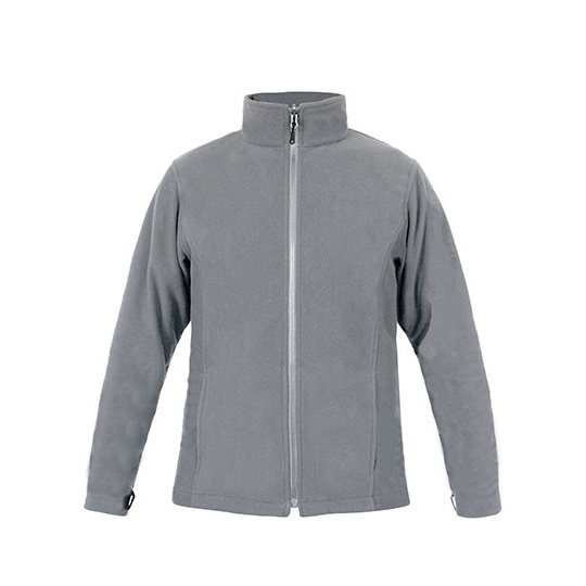 Kurtka Polarowa Meska Klasyczna Mikropolar E7910 - Steel Grey (Solid)