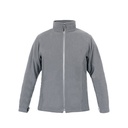 Kurtka Polarowa Męska Klasyczna Mikropolar E7910 - Steel Grey (Solid)