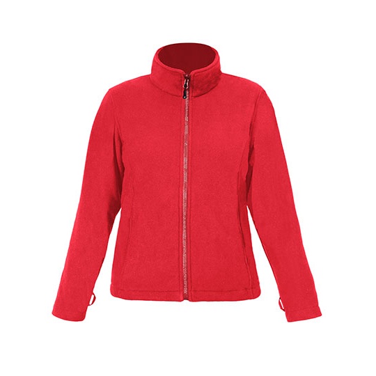Kurtka Damska Taliowana Mikropolar Anti-pill E7911 - Fire Red