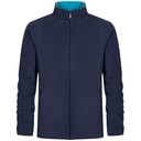 Bluza Męska Polarowa Dwuwarstwowa E7961 - Navy & Aqua