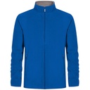 Bluza Męska Polarowa Dwuwarstwowa E7961 - Royal & Steel Gray