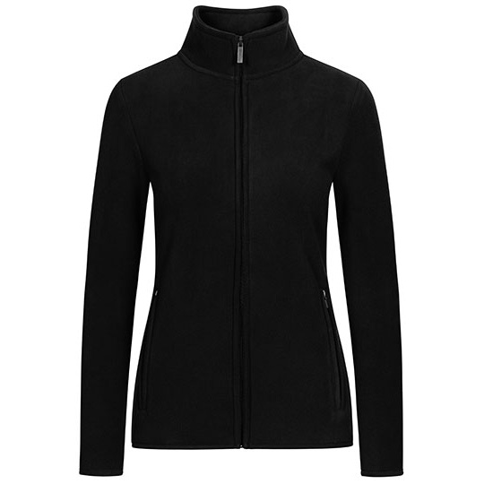Bluza Damska Polarowa Dwustronna E7965 - Black & Black