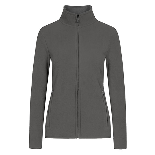 Damska bluza polarowa dwustronna E7965 - Steel Gray