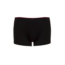 Bokserki Męskie Bawełniane z Elastanem E8001 - Black & Red