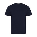 T-shirt Męski Slim Fit Bawełna Organiczna EA001 - Navy