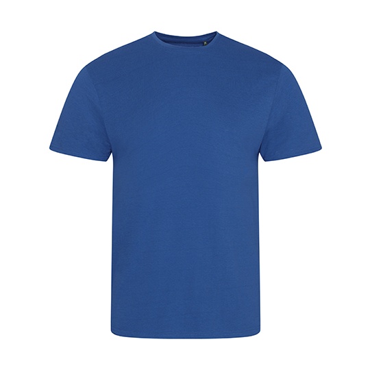 T-shirt Meski Slim Fit Bawelna Organiczna EA001 - Royal Blue