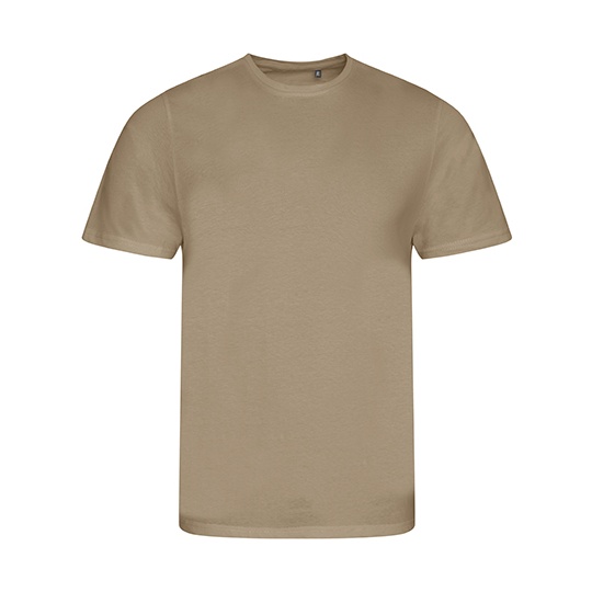 T-shirt Meski Slim Fit Bawelna Organiczna EA001 - Sand Dune
