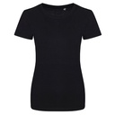 Koszulka Klasyczna Bawełna Organiczna EA001F - Jet Black