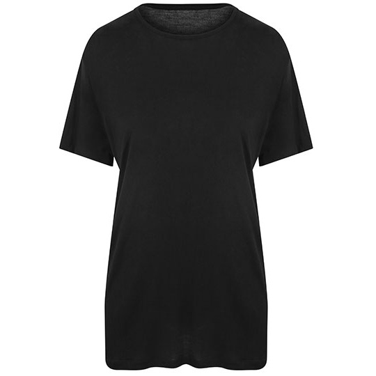 T-shirt Klasyczny LENZING ECOVERO Bawelna Organiczna EA002 - Jet Black