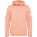Bluza z Kapturem Slim Bawełna Poliester French Terry EA040 - Soft Peach
