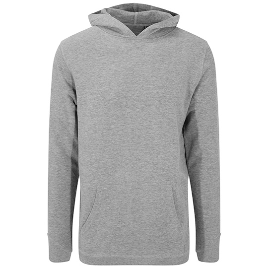 Bluza z kapturem slim EA041 - Heather Grey