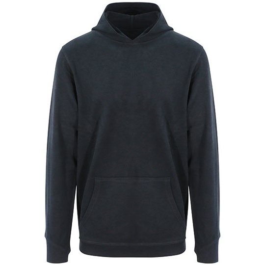 Bluza z kapturem slim EA041 - Jet Black