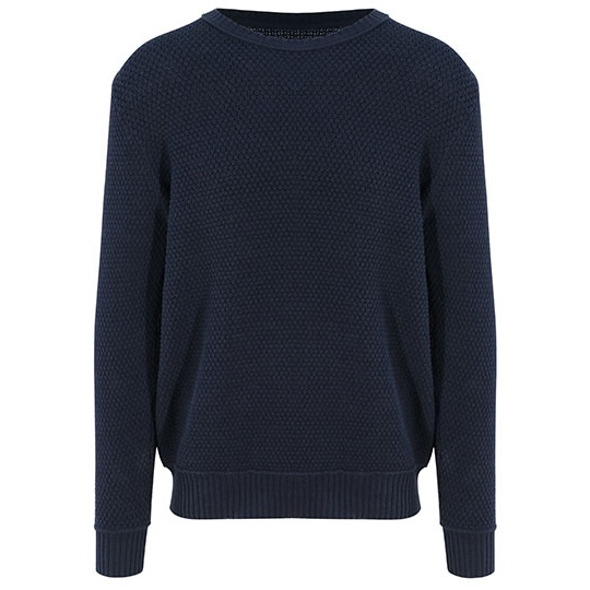 Sweter klasyczny EA062 - Navy