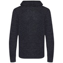 Bluza Klasyczna Dzianinowa z Recyklingu EA080 - Charcoal & Black