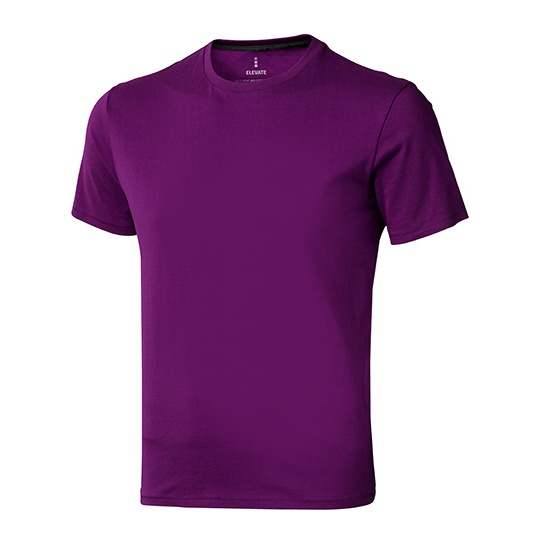 Koszulka Klasyczna Bawelniana Ring-Spun EL38011 - Plum
