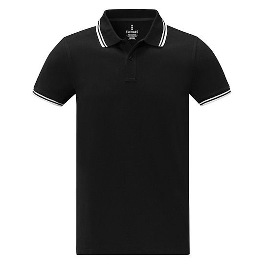 Koszulka Polo Meska Klasyczna Pika EL38108 - Black