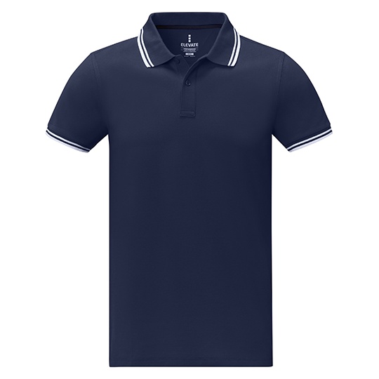 Koszulka Polo Meska Klasyczna Pika EL38108 - Navy