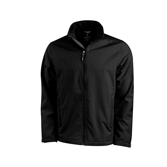 Kurtka Taliowana Softshell z Membrana Wodoodporna Oddychajaca EL38319 - Black