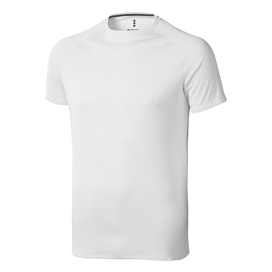 Koszulka Klasyczna Raglanowa Oddychajaca EL39010 - White