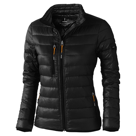 Damska lekka kurtka puchowa Slim EL39306 - Black