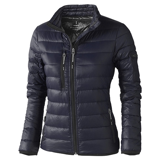 Damska lekka kurtka puchowa Slim EL39306 - Navy