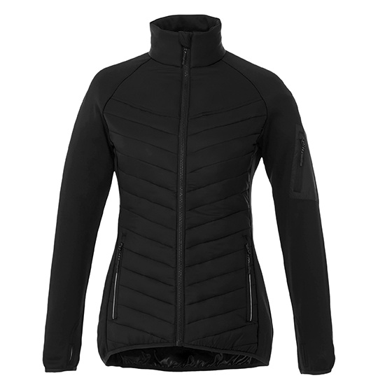 Damska kurtka hybrydowa EL39332 - Black