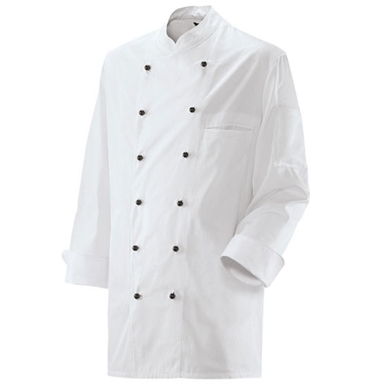 Dwurzedowa marynarka kucharska EX200 - White