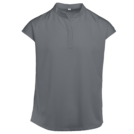 Elegancka damska tunika ze stójką EX239 - Graphite