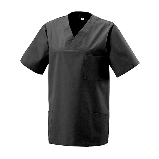 Tunika z dekoltem w szpic EX273 - Black