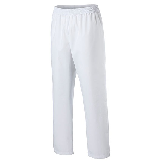Spodnie Unisex Bawelna Poliester EX330 - White