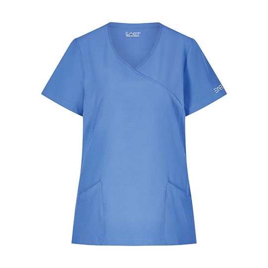 Tunika damska slim EX702 - Light Blue