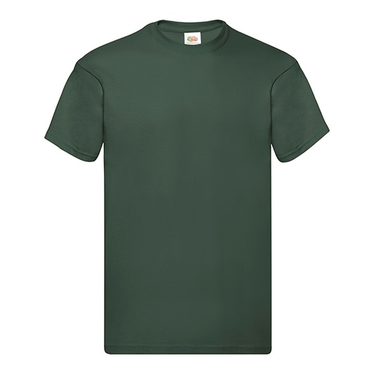 Koszulka Klasyczna Bawelniana F110 - Bottle Green