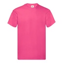 Koszulka Klasyczna Bawełniana F110 - Fuchsia