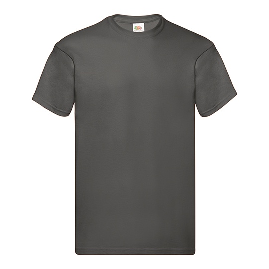 Koszulka Klasyczna Bawelniana F110 - Light Graphite (Solid)