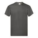 Koszulka Klasyczna Bawełniana F110 - Light Graphite (Solid)