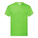 Koszulka Klasyczna Bawełniana F110 - Lime