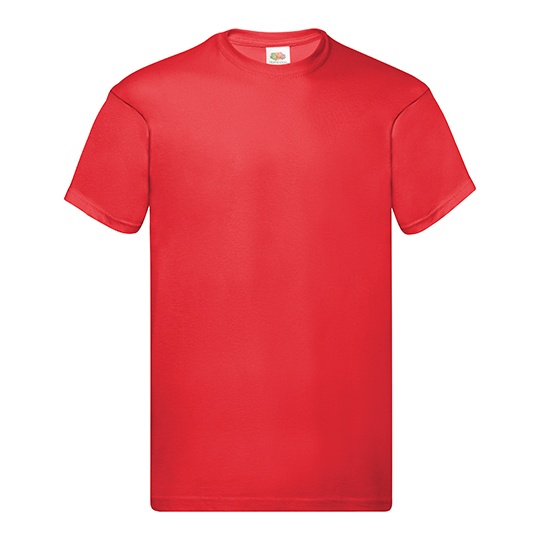 Koszulka Klasyczna Bawelniana F110 - Red